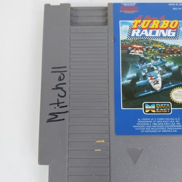 Al Unser Jr Turbo Racing - NES Nintendo Game - Picture 4 of 4